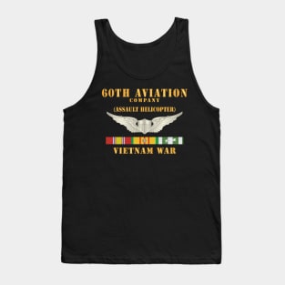 60th Aviation Company (Assault Helicopter) w  Aviator Badge w VN SVC x 300 Tank Top